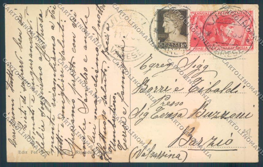 Varese Viggiù cartolina LQ7547 – retro
