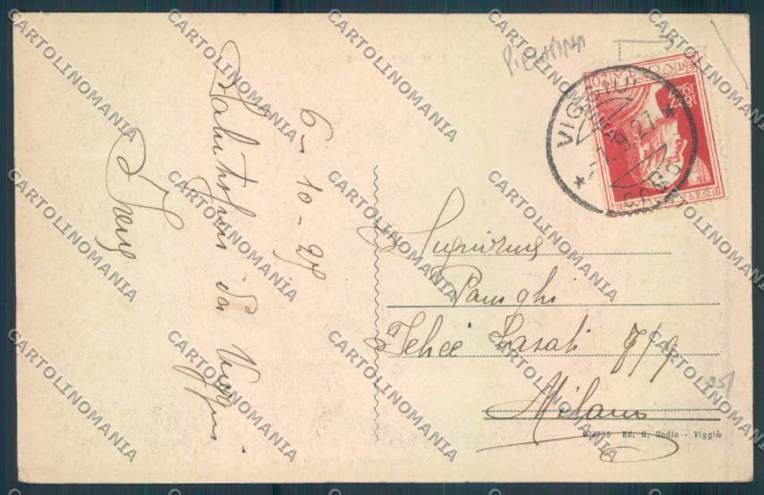 Varese Viggiù PIEGHINA cartolina LQ7550 – retro