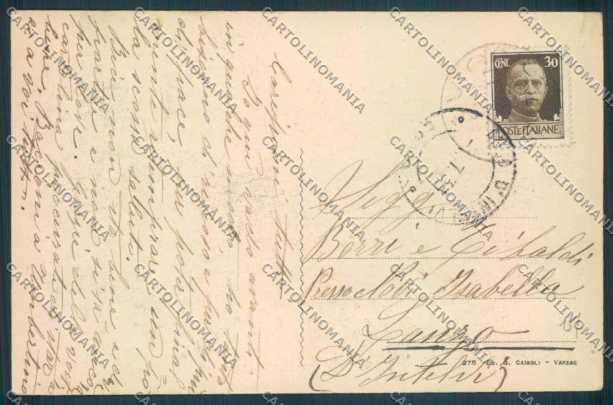 Varese Viggiù cartolina LQ7552 – retro