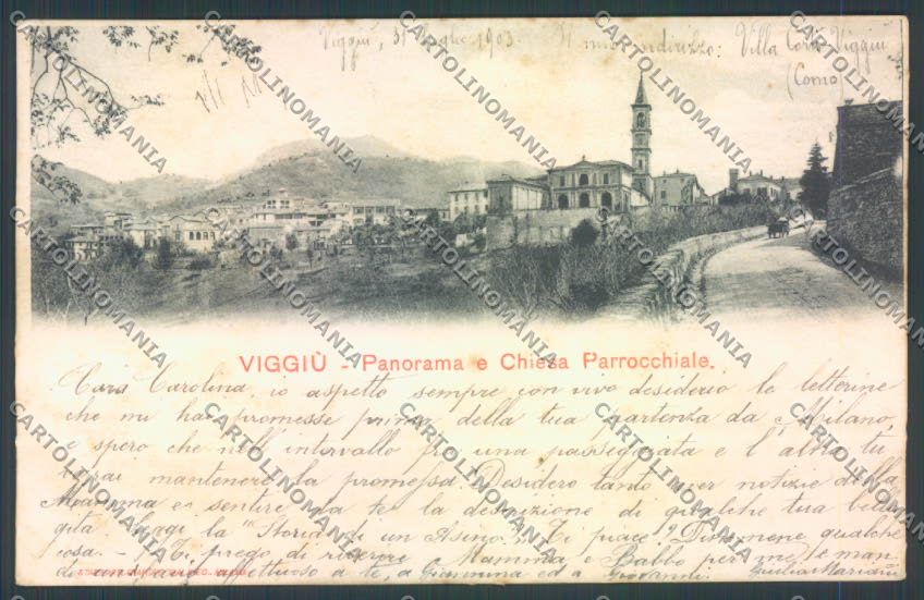 Varese Viggiù cartolina LQ7569 – fronte
