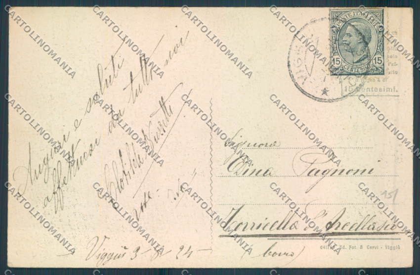 Varese Viggiù cartolina LQ7575 – retro