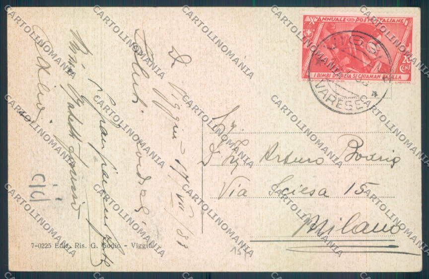 Varese Viggiù cartolina LQ7580 – retro