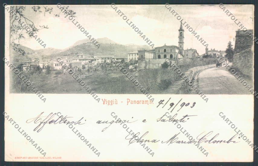 Varese Viggiù cartolina LQ7585 – fronte