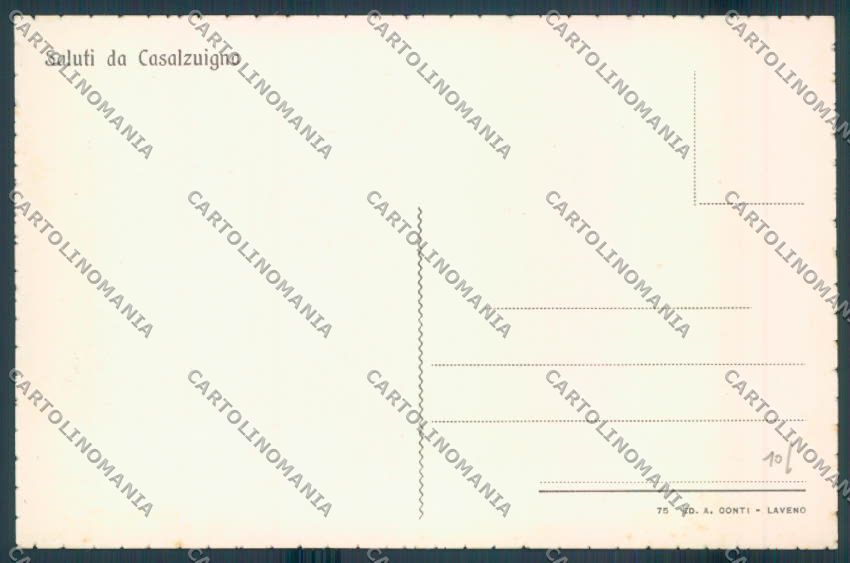 Varese Casalzuigno Saluti da cartolina LQ7594 – retro