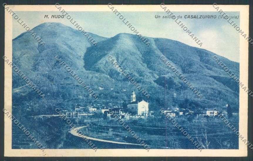 Varese Casalzuigno cartolina LQ7599 – fronte