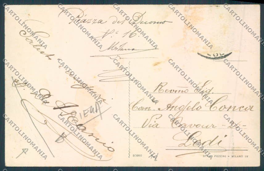Varese Caravate PIEGA cartolina LQ7620 – retro