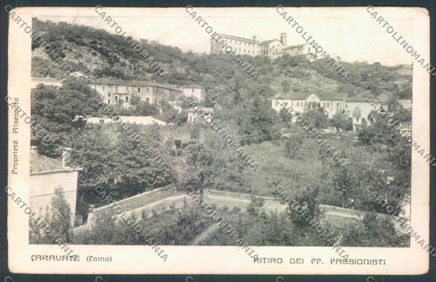 Varese Caravate PIEGHINA cartolina LQ7621 – fronte