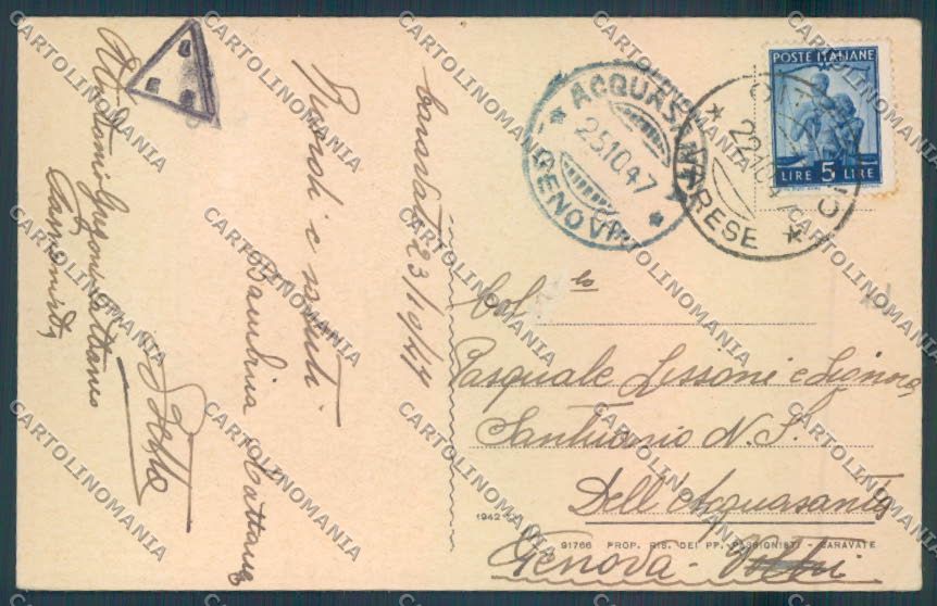Varese Caravate cartolina LQ7622 – retro