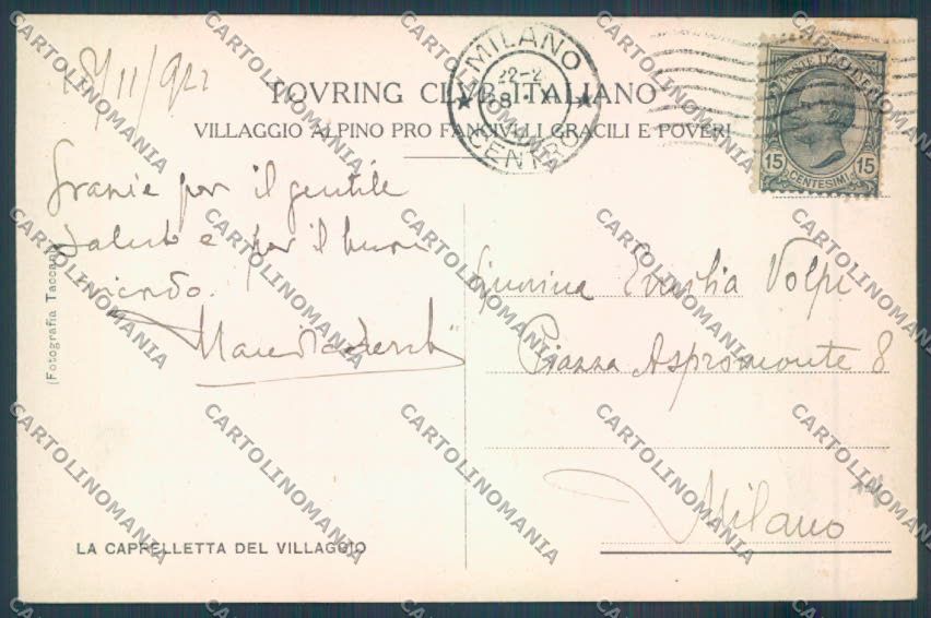 Varese Valganna TCI cartolina LQ7658 – retro