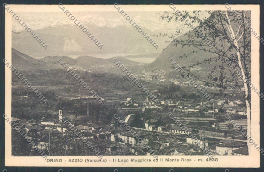 Varese Orino Azzio cartolina LQ7672 – fronte