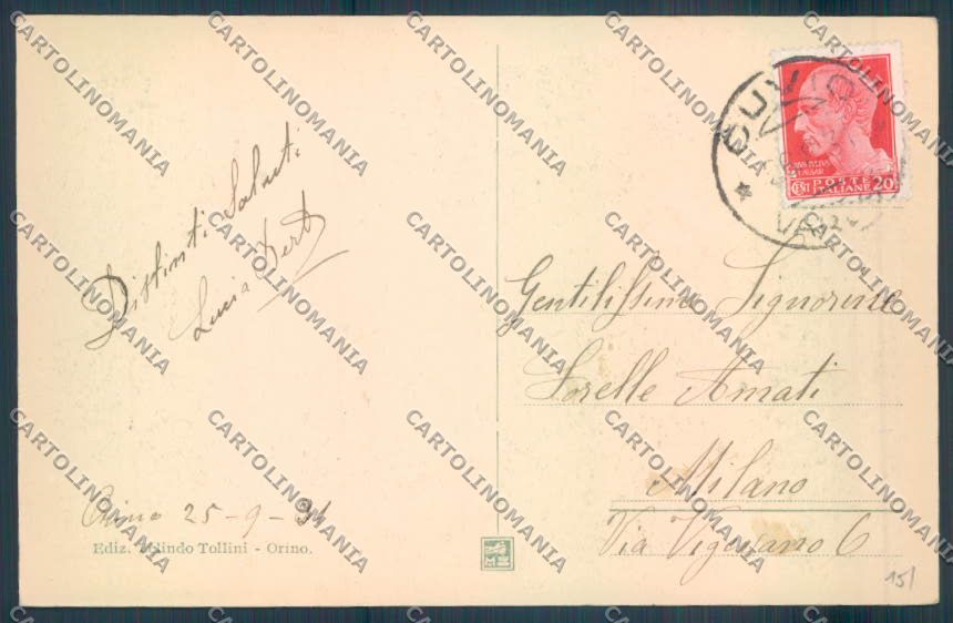 Varese Orino cartolina LQ7683 – retro