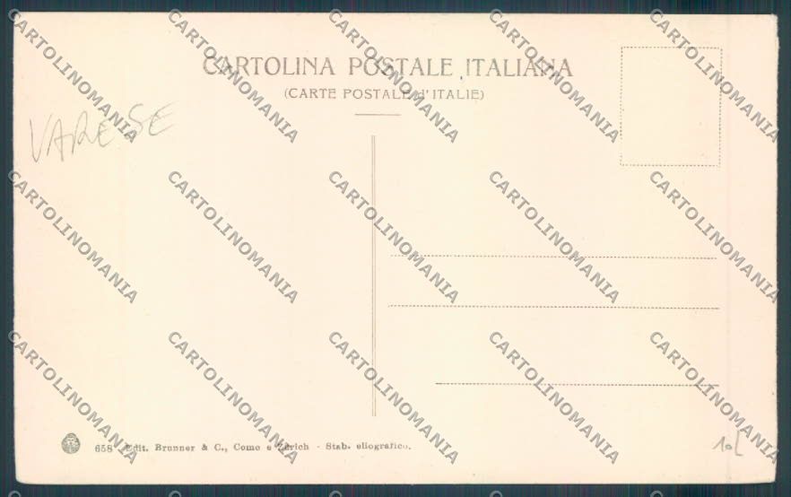 Varese Angera Battello cartolina LQ7717 – retro