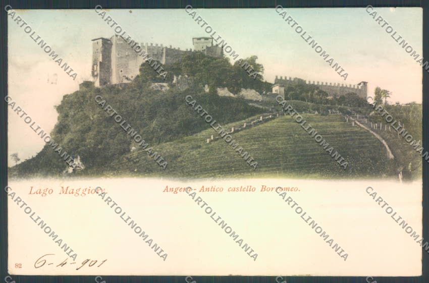 Varese Angera cartolina LQ7722 – fronte
