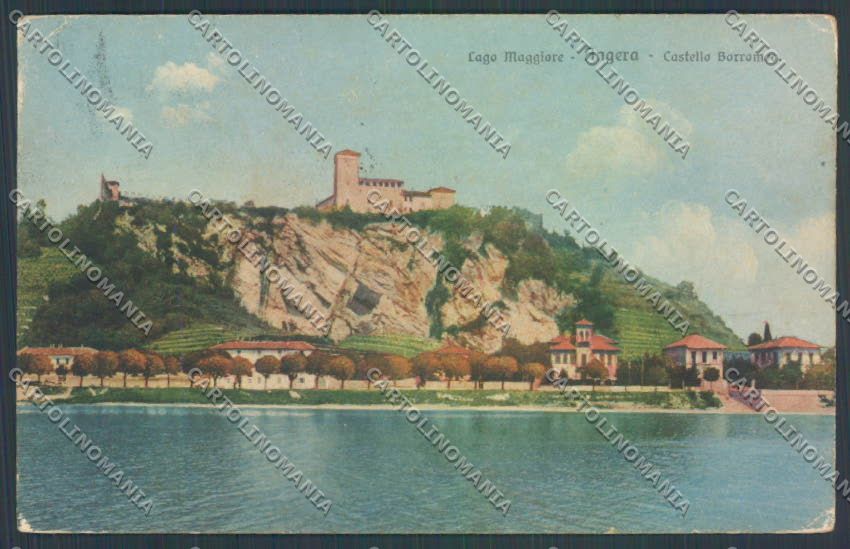 Varese Angera PIEGA cartolina LQ7732 – fronte