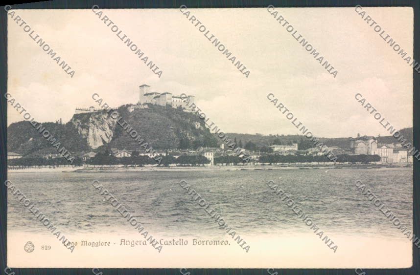 Varese Angera cartolina LQ7735 – fronte