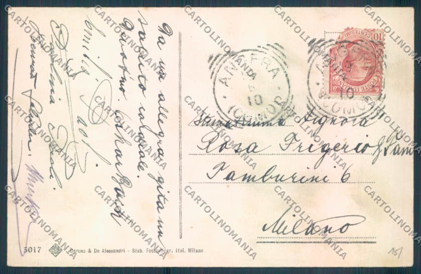 Varese Angera cartolina LQ7740 – retro