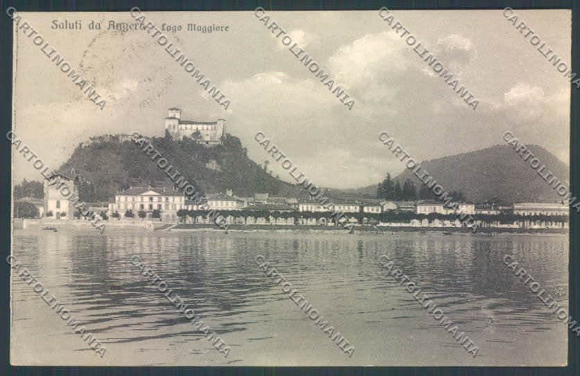 Varese Angera cartolina LQ7742 – fronte