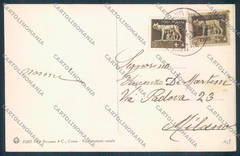 Varese Angera cartolina LQ7742 – retro