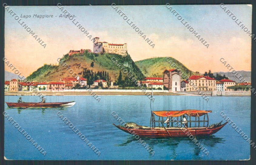 Varese Angera Barca cartolina LQ7754 – fronte