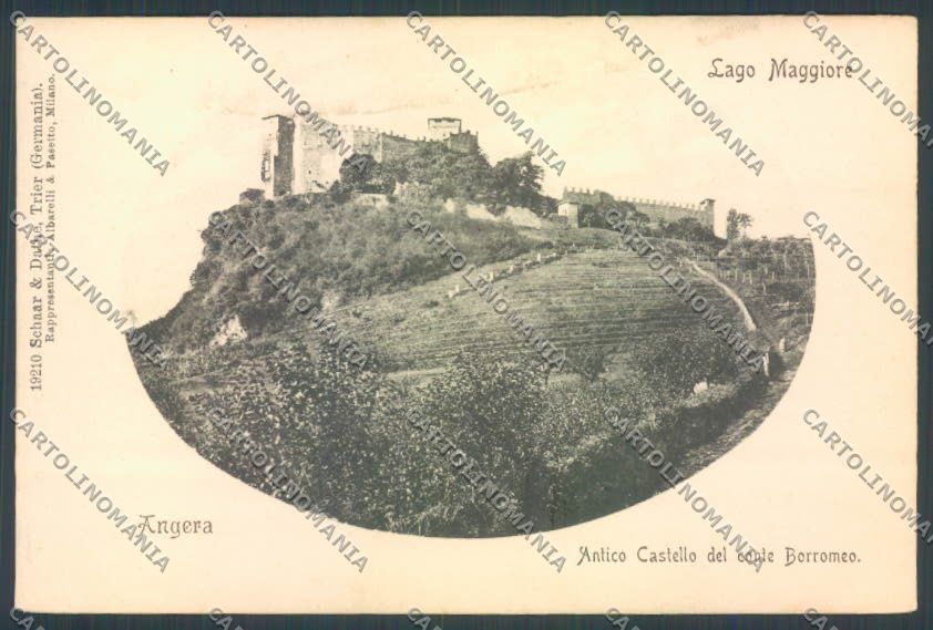 Varese Angera cartolina LQ7757 – fronte