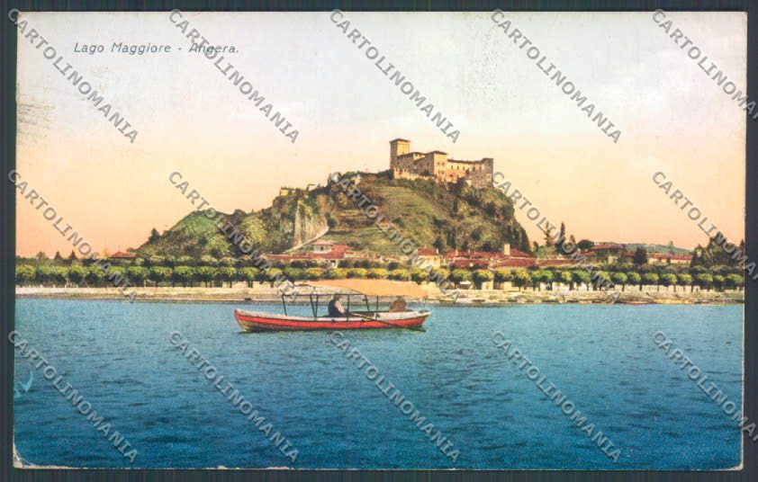 Varese Angera Barca cartolina LQ7762 – fronte