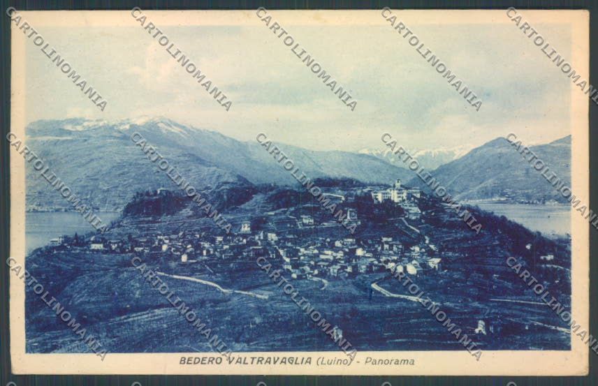 Varese Brezzo Bedero Valtravaglia PIEGHINA cartolina LQ7771 – fronte
