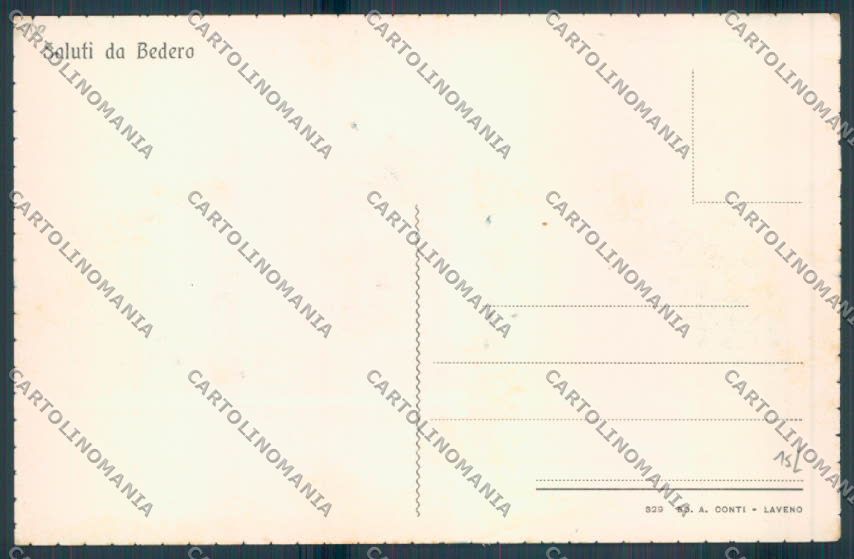Varese Brezzo Bedero Valtravaglia cartolina LQ7773 – retro