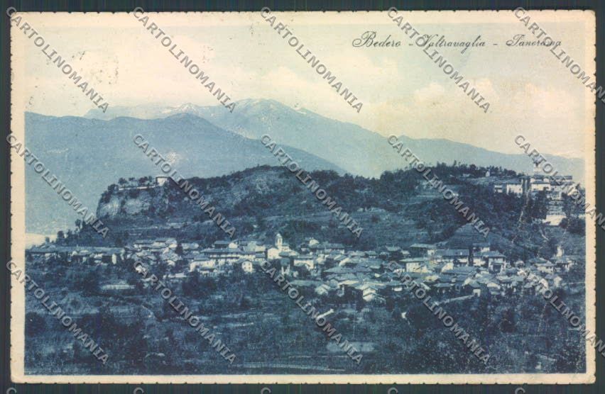 Varese Brezzo Bedero Valtravaglia PIEGHE cartolina LQ7776 – fronte