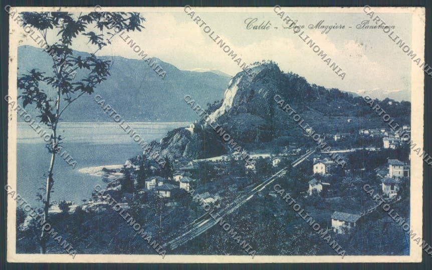 Varese Castelveccana Caldè Saluti da cartolina LQ7800 – fronte