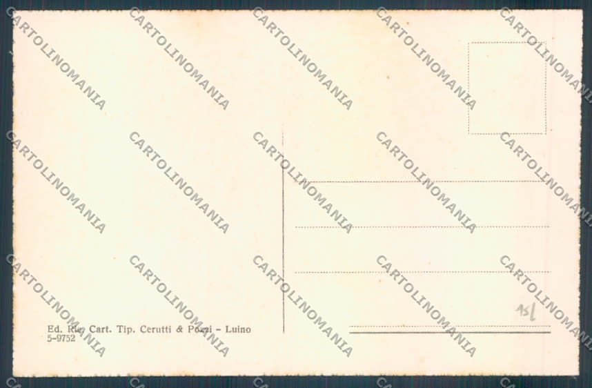 Varese Castelveccana Caldè cartolina LQ7801 – retro