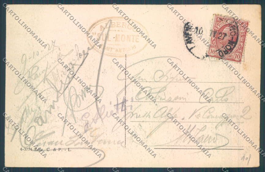 Varese Valtravaglia Sant'Antonio cartolina LQ7806 – retro