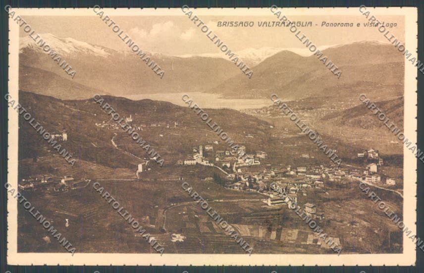Varese Brissago Saluti da cartolina LQ7815 – fronte