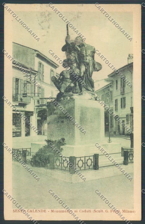 Varese Sesto Calende cartolina LQ7832 – fronte