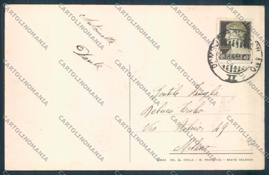 Varese Sesto Calende cartolina LQ7837 – retro