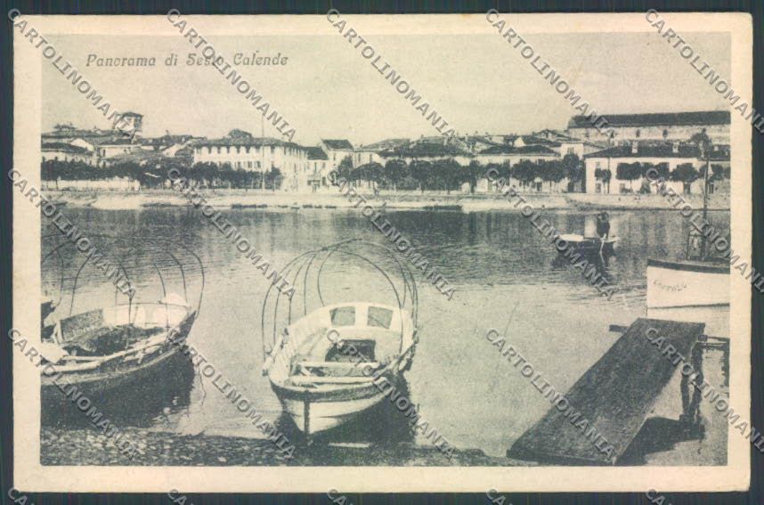 Varese Sesto Calende Barca cartolina LQ7841 – fronte