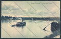 Varese Sesto Calende Ponte Battello Barca cartolina LQ7843 – fronte
