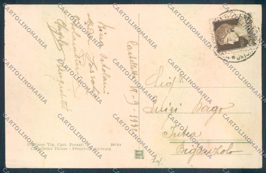 Varese Sesto Calende Saluti da cartolina LQ7847 – retro