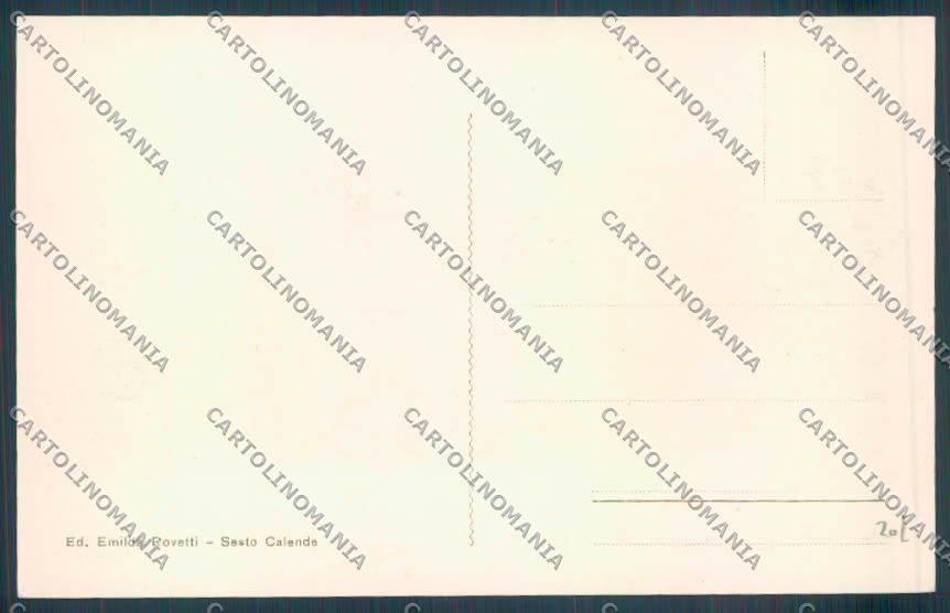 Varese Sesto Calende Barca cartolina LQ7850 – retro