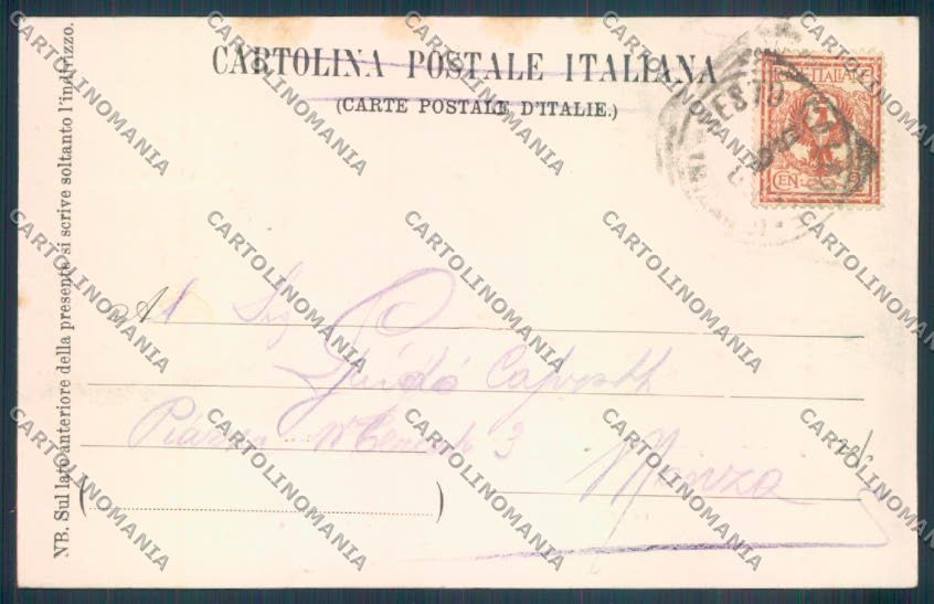 Varese Sesto Calende Barca cartolina LQ7852 – retro