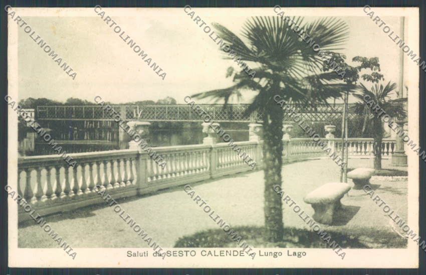 Varese Sesto Calende Saluti da cartolina LQ7859 – fronte