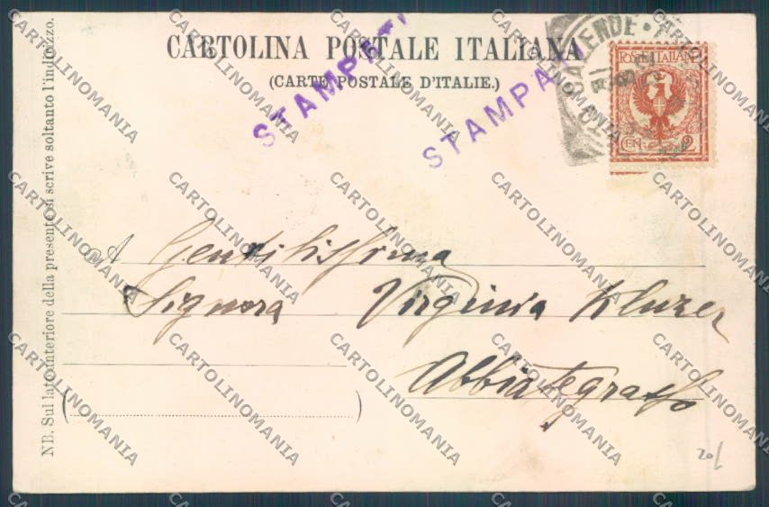 Varese Sesto Calende Barca cartolina LQ7860 – retro