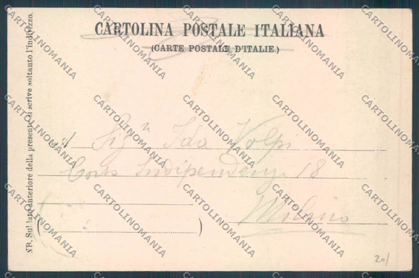 Varese Sesto Calende Ponte Barca cartolina LQ7867 – retro