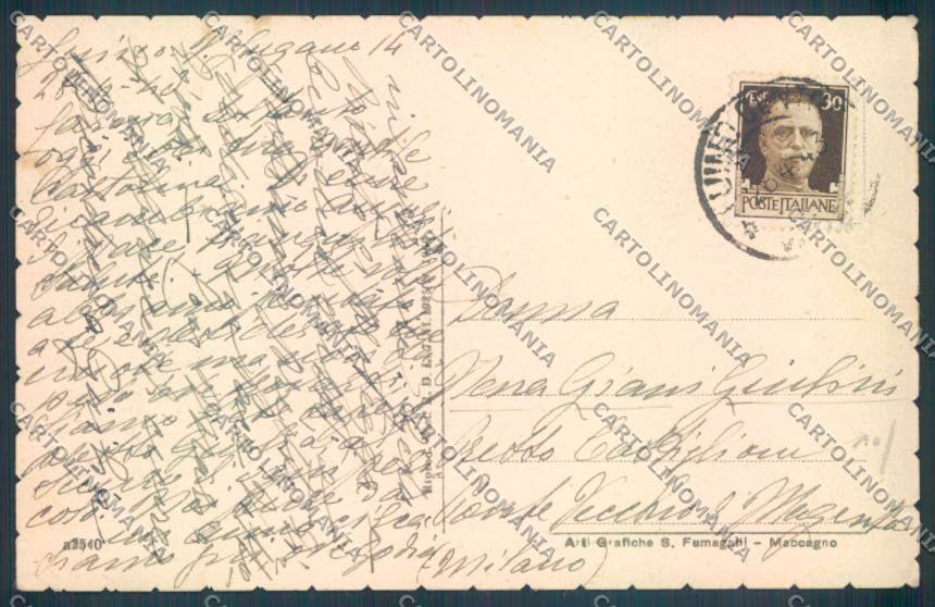 Varese Luino cartolina LQ7879 – retro