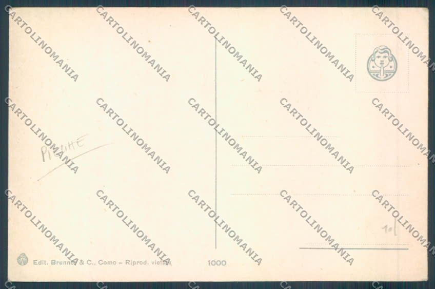 Varese Luino Battello PIEGHE cartolina LQ7886 – retro