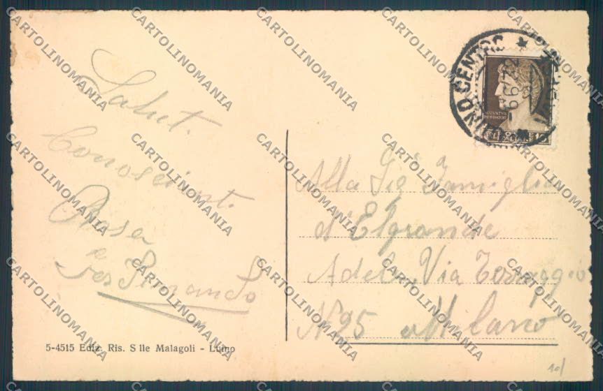 Varese Luino cartolina LQ7891 – retro