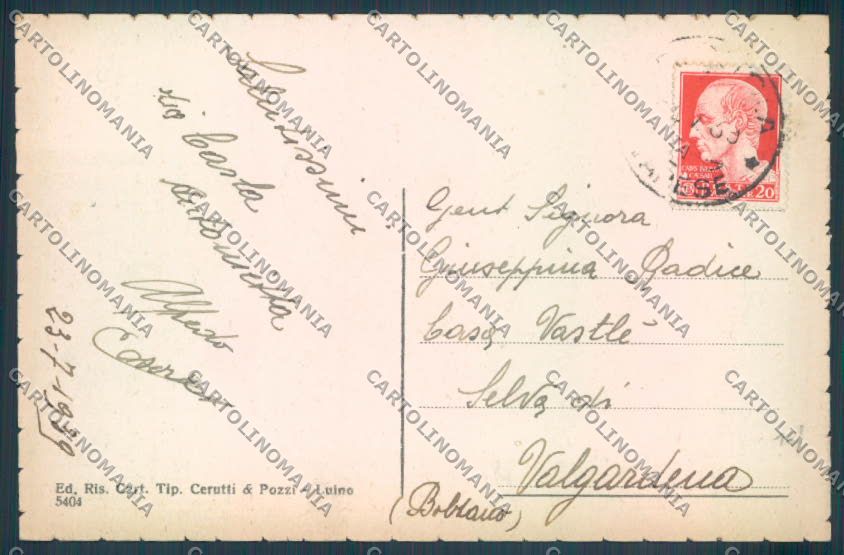 Varese Luino cartolina LQ7895 – retro