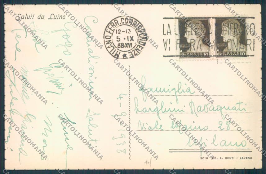 Varese Luino Saluti da cartolina LQ7906 – retro