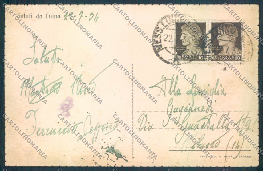 Varese Luino Saluti da cartolina LQ7926 – retro