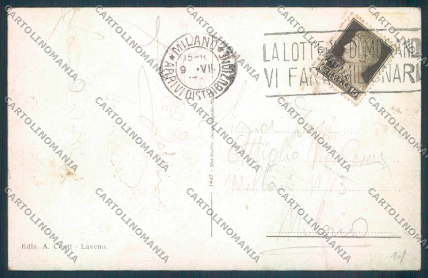 Varese Luino cartolina LQ7930 – retro