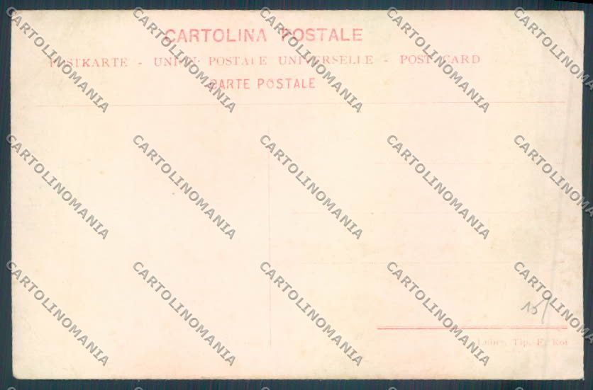 Varese Luino Treno PIEGHINE cartolina LQ7939 – retro